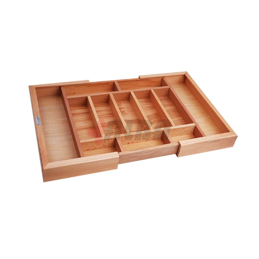 10 جا قاشقی ریگلاژی چوبی آلبا - تصویر 1