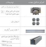 میکانیزم تاپ لاین  Super slim- 3 ملونی - تصویر 2